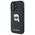 Karl Lagerfeld case for iPhone 16 6,1&quot; KLHCP16SPGKLKIPK black Hard Monogram Karl Head Pin 3666339329549