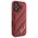 Karl Lagerfeld case for iPhone 16 6,1&quot; KLHCP16SPQDSMGR red Hard Diagonal Quilted Script 3666339317768