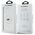 Karl Lagerfeld case for iPhone 16 Pro 6,3&quot; KLHMP16LHLSKIH white Hard IML Metal Karl Head MagSafe 3666339318062