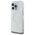 Original Case IPHONE 16 PRO Guess Hardcase IML Glitter Circle MagSafe (GUHMP16LHFGERET) transparent 3666339307578