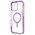 Case IPHONE 16 UNIQ Combat Magclick Charging Grape pink 8886463689486