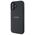 Original Case IPHONE 16 Guess Hardcase Grained Gold Ring MagSafe (GUHMP16SPGHSMMK) black 3666339303501