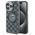 Original Case IPHONE 15 PRO Karl Lagerfeld IML Monogram Karl&Choupette Head MagSafe (KLHMP15LHMCKMHK) black 3666339284909