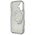 Guess case for iPhone 16 6,1&quot; GUHMP16SHFWFCK IML Flowers Wreath black MagSafe 3666339346348