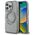 Guess case for iPhone 16 Pro 6,3&quot; GUHMP16LHFWFCK IML Flowers Wreath black MagSafe 3666339346362
