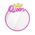 Neon MIRROR LED QUEEN warm white pink FMNE04 Forever Light 5907457763036