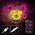 Neon ART LED PUNK TEDDY BEAR pink-yellow FLA01 Forever Light 5900495064165