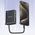 AWEI PowerBank with built-in cable P87K 10000mAh black/black 30W 6954284008624