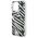 Karl Lagerfeld case for iPhone 16 Pro 6,3&quot; KLHCP16LHZBPKCCK black Hard IML Zebra Pattern & Cord 3666339320300