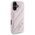 Karl Lagerfeld case for iPhone 16 6,1&quot; KLHCP16SPQDSMGP pink Hard Quilted Signature 3666339317805
