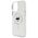 Karl Lagerfeld case for iPhone 16 Pro Max 6,9&quot; KLHMP16XHLSCHH white Hard IML Metal Choupette Head MagSafe 3666339318116