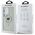 Karl Lagerfeld case for iPhone 16 Pro Max 6,9&quot; KLHMP16XHLSCHH white Hard IML Metal Choupette Head MagSafe 3666339318116