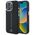 Mercedes case for iPhone 16 Pro 6,3&quot; MEHMP16L23SUMBK Hardcase Silicone Blue Stripe MagSafe black 3666339326746