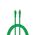 COLORUM cable USB-C - Lightning 1,8m 2,4A CK12-CL-04 xGreen 5907457718487