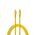COLORUM cable USB-A - USB-C 1,8m 3A CK60-AC-05 xYellow 5907457718548