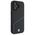 Original Case IPHONE 16 BMW Hardcase Signature Leather Textured & Line MagSafe (BMHMP16S23RDCLK) black 3666339323288