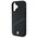 Original Case IPHONE 16 BMW Hardcase Signature Leather Textured & Line MagSafe (BMHMP16S23RDCLK) black 3666339323288