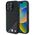Original Case IPHONE 16 PRO MAX BMW Hardcase M Perforated Tricolor Line MagSafe (BMHMP16X23PUPDK) black 3666339323875