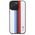 Original Case IPHONE 16 PRO MAX BMW Hardcase M Perforated Tricolor Printed Stripes MagSafe (BMHMP16X23PUPTH) white 3666339324193