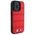 Original Case IPHONE 16 PRO MAX BMW Hardcase M Perforated & Stitched Line MagSafe (BMHMP16X23PUSPR) red 3666339324278