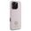 Original Case IPHONE 16 PRO Guess Hardcase Silicone Logo Strass 4G (GUHCP16LM4DGPP) light pink 3666339328900