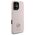 Original Case IPHONE 16 Guess Hardcase Silicone Logo Strass 4G (GUHCP16SM4DGPP) light pink 3666339328887