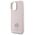 Original Case IPHONE 16 Guess Hardcase Silicone Logo Strass 4G (GUHCP16SM4DGPP) light pink 3666339328887