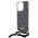 Original Case IPHONE 16 PRO MAX Guess Hardcase Crossbody Cord 4G Print (GUHCP16XHC4SEK) black 3666339345150