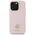 Original Case IPHONE 16 PRO MAX Guess Hardcase Silicone Logo Strass 4G (GUHCP16XM4DGPP) light pink 3666339328917