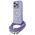 Original Case IPHONE 16 PRO MAX Guess Hardcase Crossbody Cord Script MagSafe (GUHMP16XHCTSGNSU) purple 3666339345877