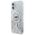Original Case IPHONE 16 PLUS Karl Lagerfeld Hardcase Liquid Glitter Karl Head MagSafe (KLHMP16MLGKISGH) transparent 3666339319175