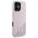 Original Case IPHONE 16 Karl Lagerfeld Hardcase Silicone Shadow Metal Initial MagSafe (KLHMP16SSCMKMPCP) pink 3666339317966