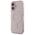 Original Case IPHONE 16 Guess Hardcase IML Glitter Circle MagSafe (GUHMP16SHFGEREP) pink 3666339307851