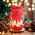 Christmas glass Lantern FCL-10 red-gold L Forever Light 5907457795006