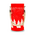Christmas glass Lantern FCL-10 red-gold L Forever Light 5907457795006
