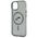 Karl Lagerfeld HC MagSafe IML Metal KC Heads case for iPhone 15 6,1&quot; black 3666339284749