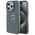 Karl Lagerfeld HC MagSafe IML Metal KC Heads case for iPhone 15 Pro Max 6,7&quot; black 3666339284770
