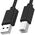 Kabel USB Unitek USB-A - micro-B 1 m Czarny (Y-C430GBK)