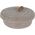 Home Styling Collection Dekoracyjne koszyki do przechowywania, jutowa pokrywka, 3 sztuki