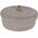 Home Styling Collection Dekoracyjne koszyki do przechowywania, jutowa pokrywka, 3 sztuki