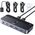 Ugreen Przełącznik switch USB 3.0 UGREEN CM662, 2X4 out (czarny)