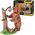 Cubic Fun CUBIC FUN PUZZLE 3D NATIONAL GEOGRAPHIC ZAGROŻONE ZWIERZĘTA - NIEDŹWIEDŹ BRUNATNY