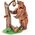 Cubic Fun CUBIC FUN PUZZLE 3D NATIONAL GEOGRAPHIC ZAGROŻONE ZWIERZĘTA - NIEDŹWIEDŹ BRUNATNY