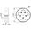 Fanar NARZYNKA UNF  1/4-28 DIN-22568 (2A) HSS 800