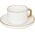 Secret de Gourmet Porcelanowa filiżanka z podstawką ARYA, 250 ml