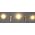 Lampki choinkowe Home Styling Collection Łańcuch świetlny LED z ozdobnymi klamerkami, 230 cm