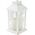 Dekoracja świąteczna Home Styling Collection Zimowy lampion ze świecą LED, 28 cm