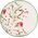 Home Styling Collection Świąteczny talerz głęboki z kamionki, Ø 21 cm