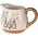 Home Styling Collection Mlecznik z motywem choinek, 9 cm