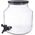 Home Styling Collection Słoik z kranikiem szklany z pokrywką z drewna sosnowego, 5,2 l